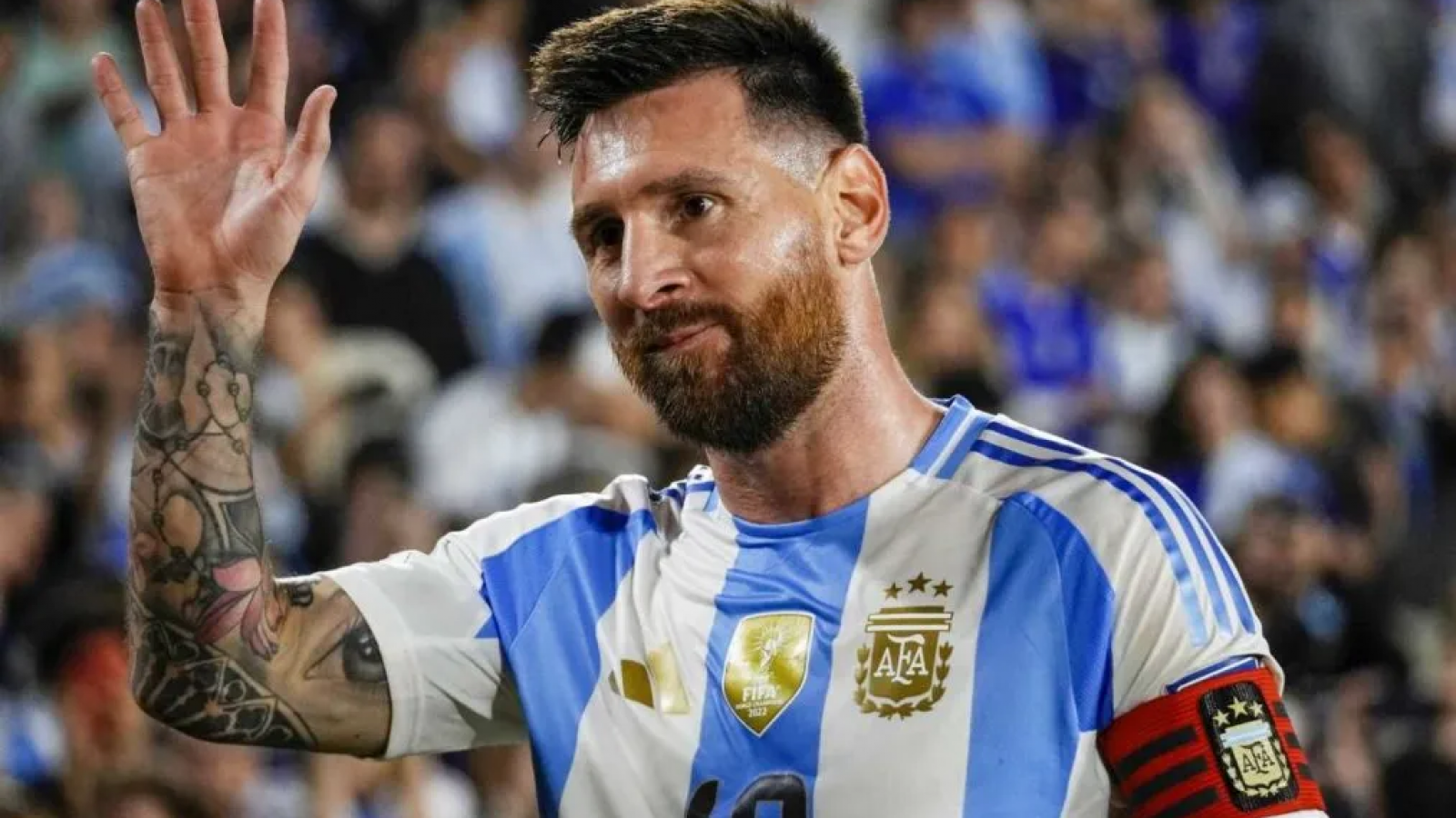 Después del partido, Messi aseguro que fue su último partido en Argentina